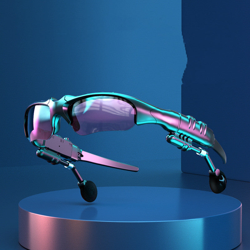 Bluetooth polarized riding glasses