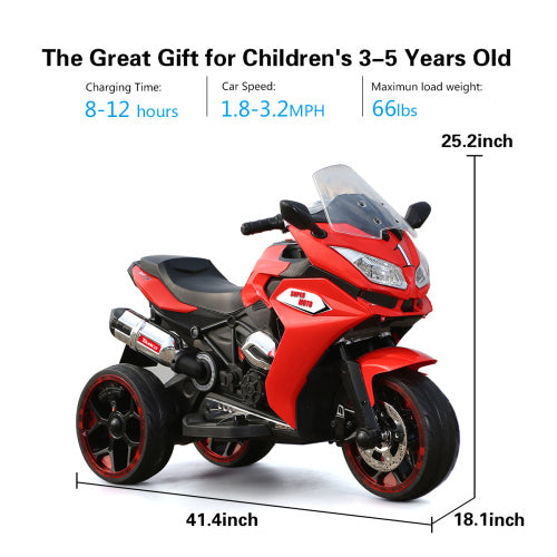 12V Kids Electric Motorcycle