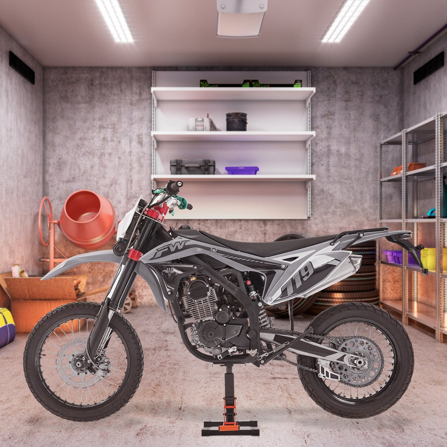 Dirt Bike Lift Stand 440 Lbs Capacity
