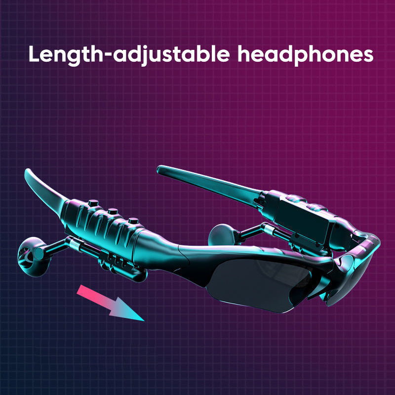 Bluetooth polarized riding glasses