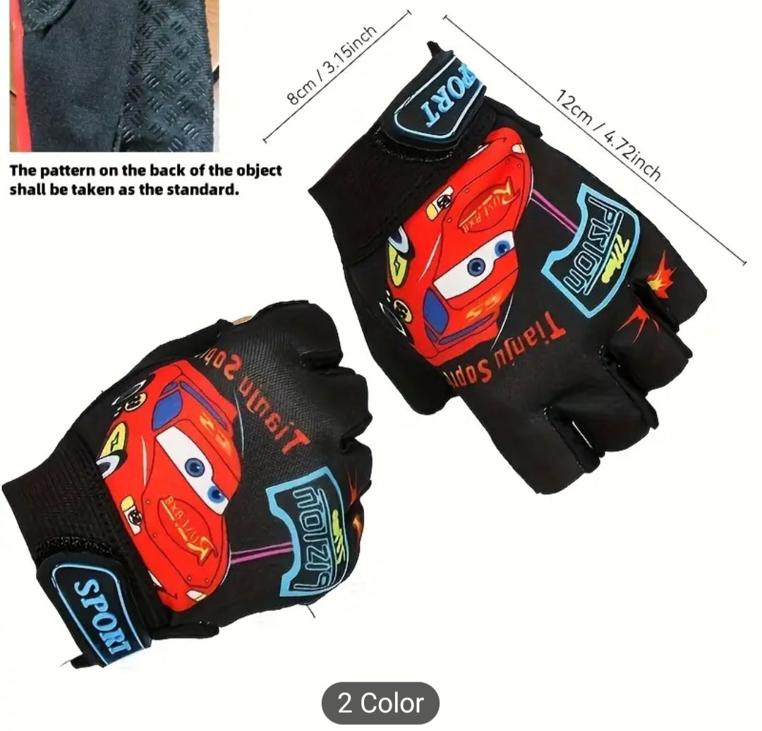 Basic kids fingerless gloves
