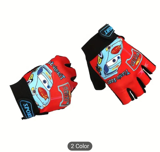 Basic kids fingerless gloves